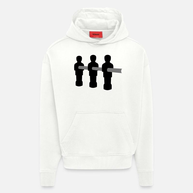 Kicker - Hoodie- made by SPREAD  - OFF WHITE
