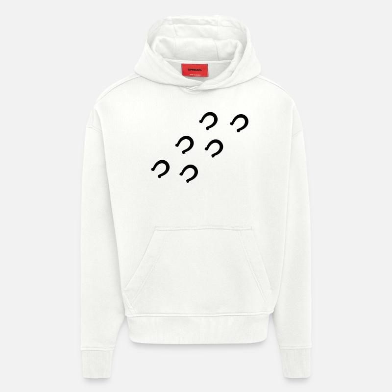 Pferd Hufe - Hoodie- made by SPREAD  - OFF WHITE