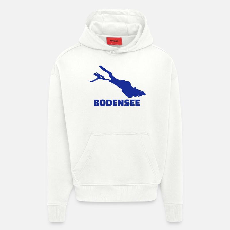 Bodensee - Hoodie- made by SPREAD - OFF WHITE