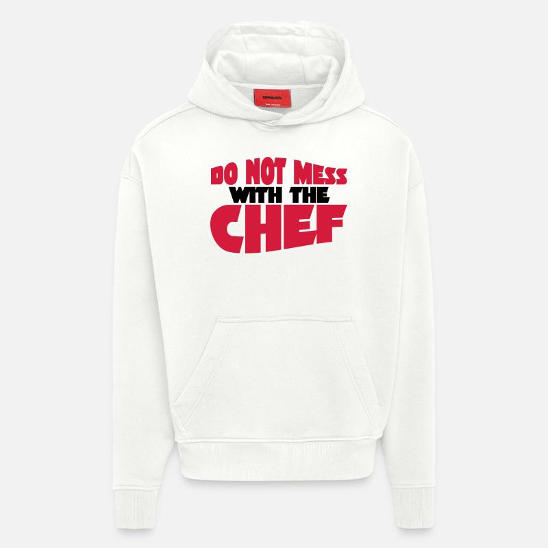 boss - Hoodie- made by SPREAD - OFF WHITE