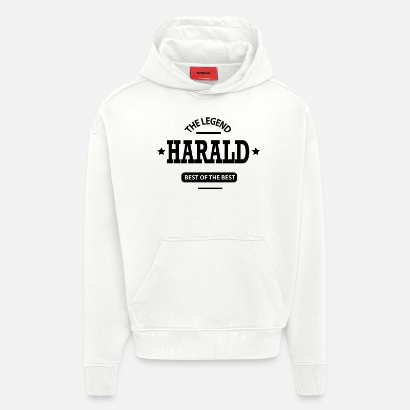 harald - Hoodie- made by SPREAD - OFF WHITE