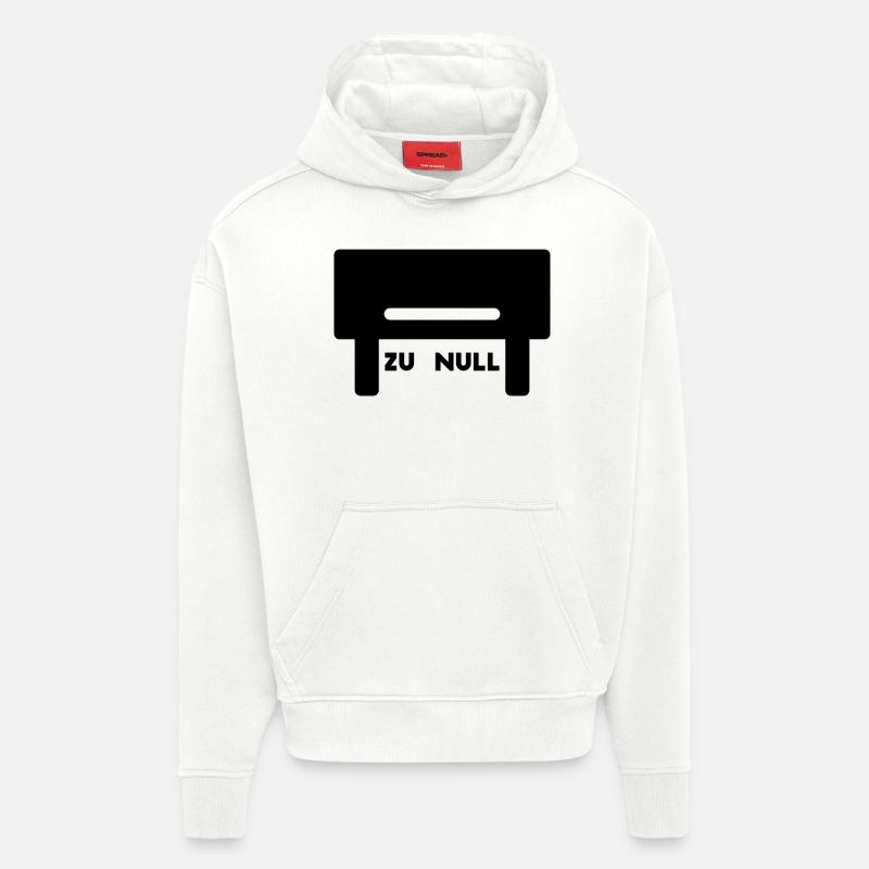 tischkicker kicker - Hoodie- made by SPREAD  - OFF WHITE