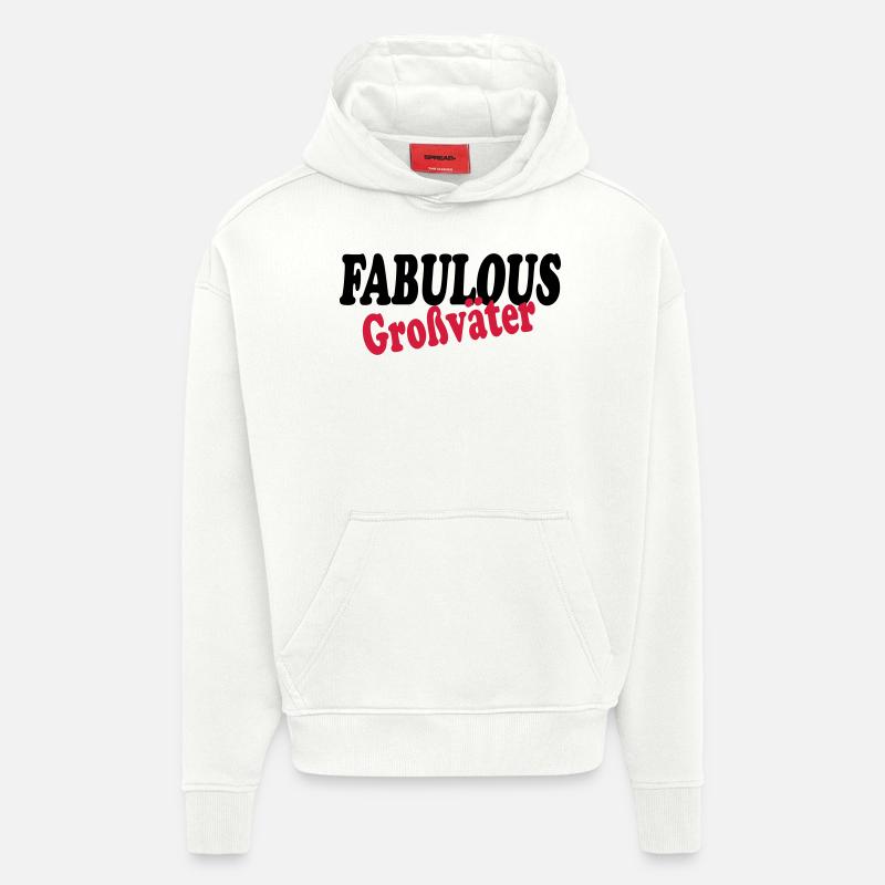 Fabelhafte Großväter - Hoodie- made by SPREAD  - OFF WHITE
