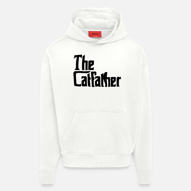 der Katzenvater - Hoodie- made by SPREAD  - OFF WHITE