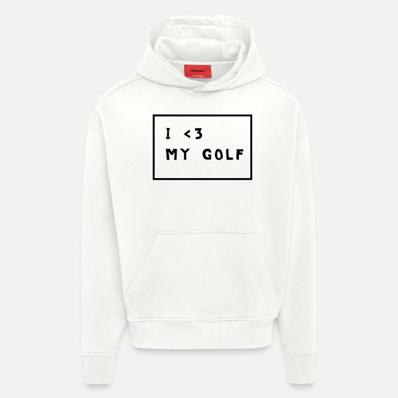 golf - Hoodie- made by SPREAD  - OFF WHITE