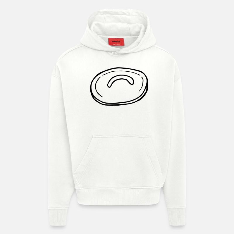 Kochtopfdeckel, Deckel, kochen - Hoodie- made by SPREAD  - OFF WHITE