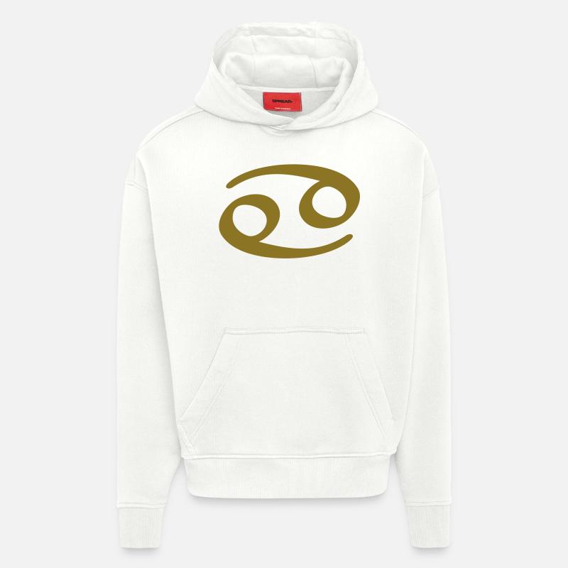 Krebs Tierkreiszeichen Astrologie Sternzeichen - Hoodie- made by SPREAD  - OFF WHITE