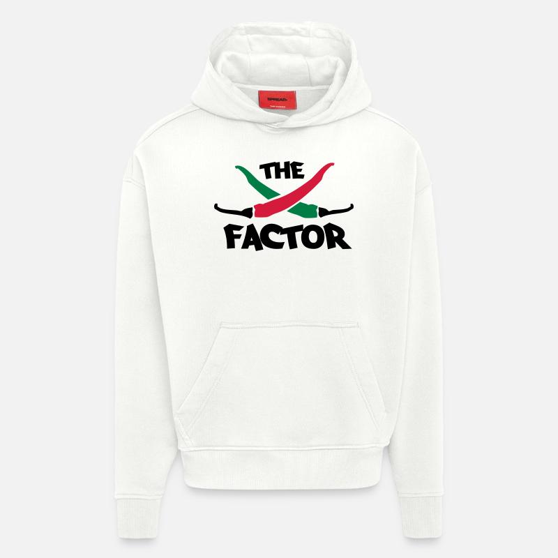 The chilli factor - Hoodie- made by SPREAD  - OFF WHITE