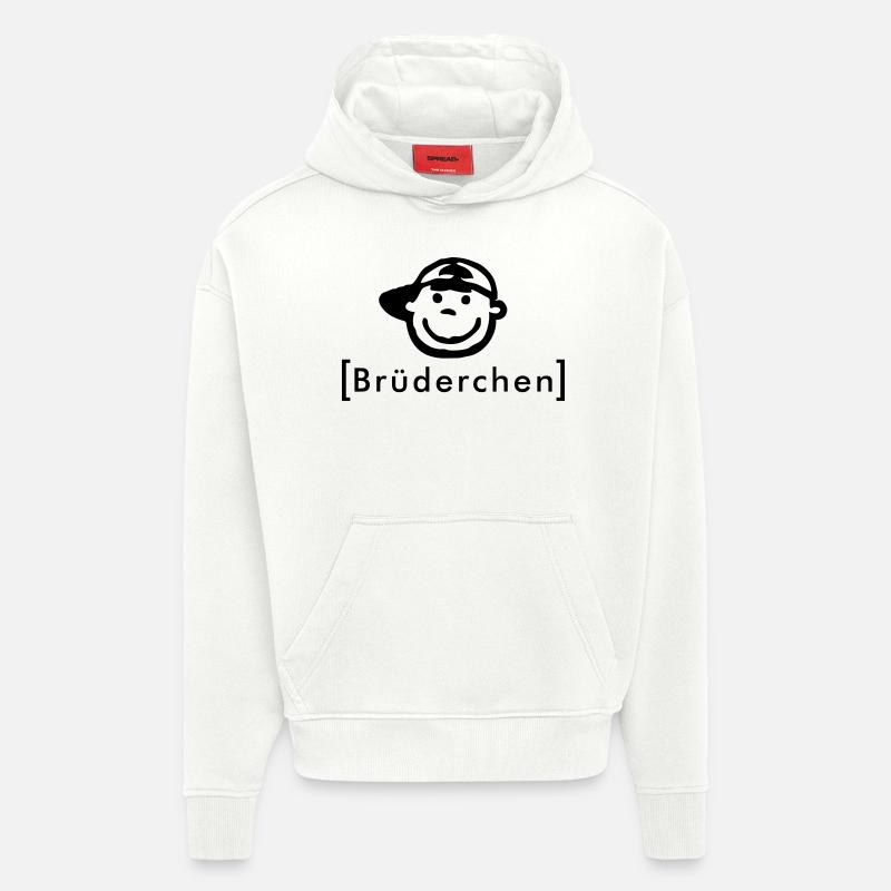 Brüderchen - Hoodie- made by SPREAD  - OFF WHITE