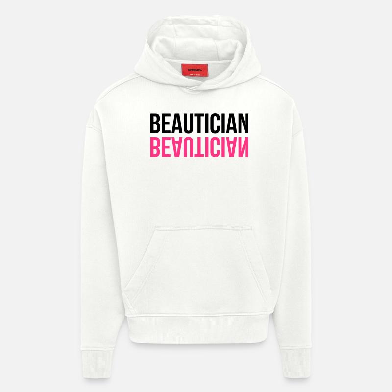 Kosmetikerin / Schönheitspflegerin / Ästhetik - Hoodie- made by SPREAD  - OFF WHITE