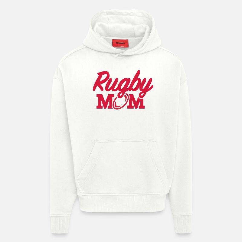 Rugby - Hoodie- made by SPREAD  - OFF WHITE