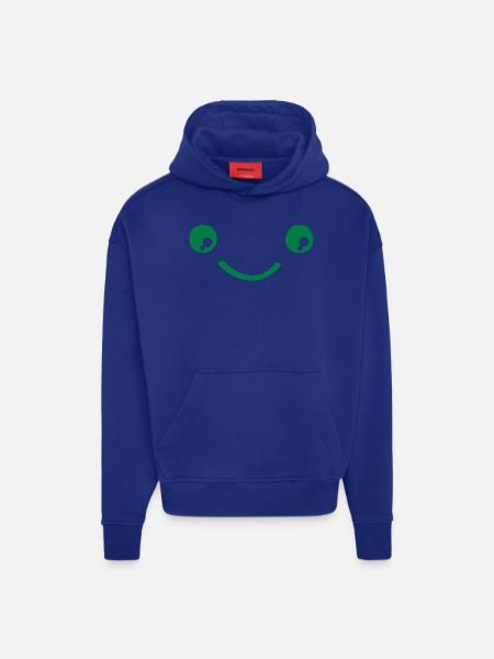 smileface - Hoodie- made by SPREAD  - OFF WHITE