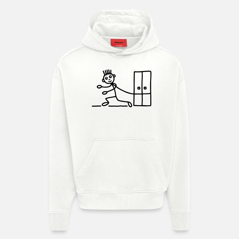 Möbelpacker - Umzugsfirma - Hoodie- made by SPREAD  - OFF WHITE