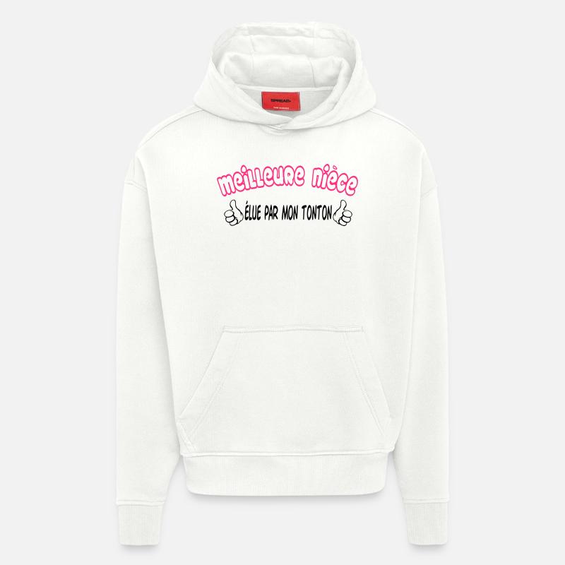 Beste Nichte - Hoodie- made by SPREAD  - OFF WHITE