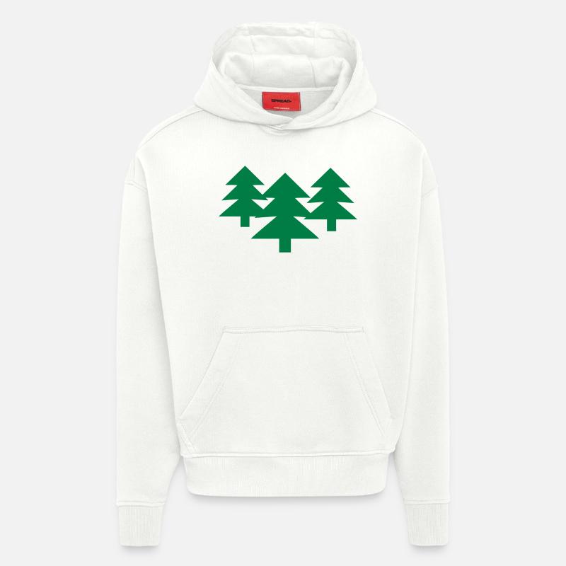 Wald - Hoodie- made by SPREAD  - OFF WHITE