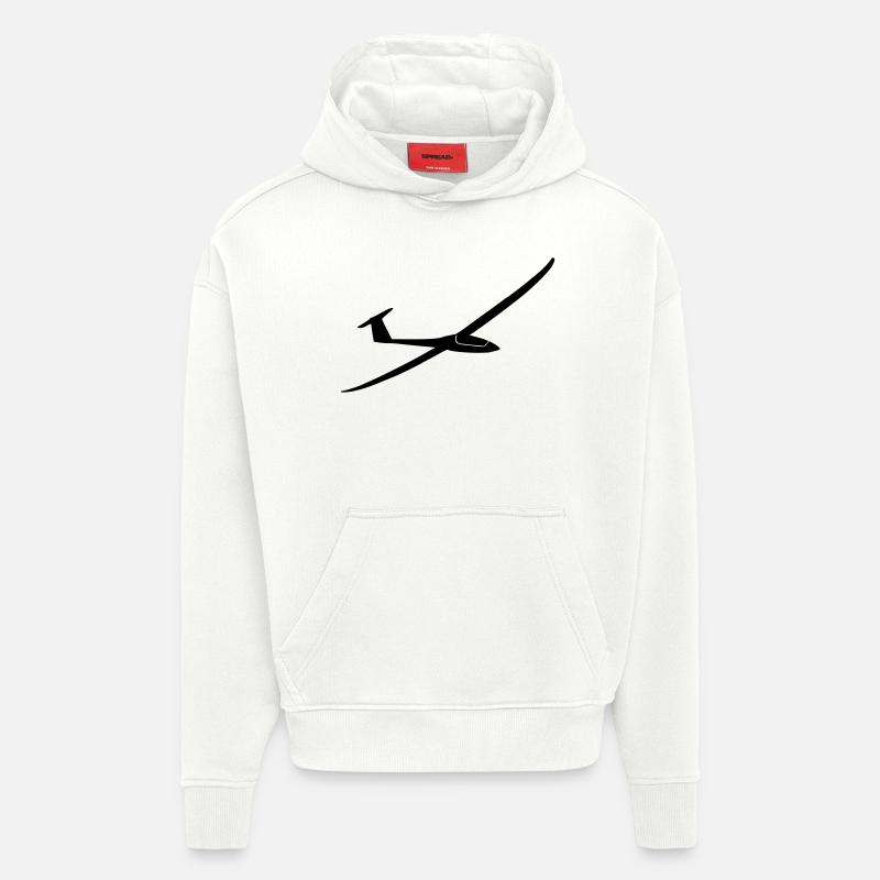 Duo Discus - Hoodie- made by SPREAD  - OFF WHITE