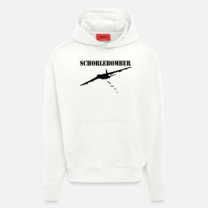 Schorlebomber - Hoodie- made by SPREAD - OFF WHITE