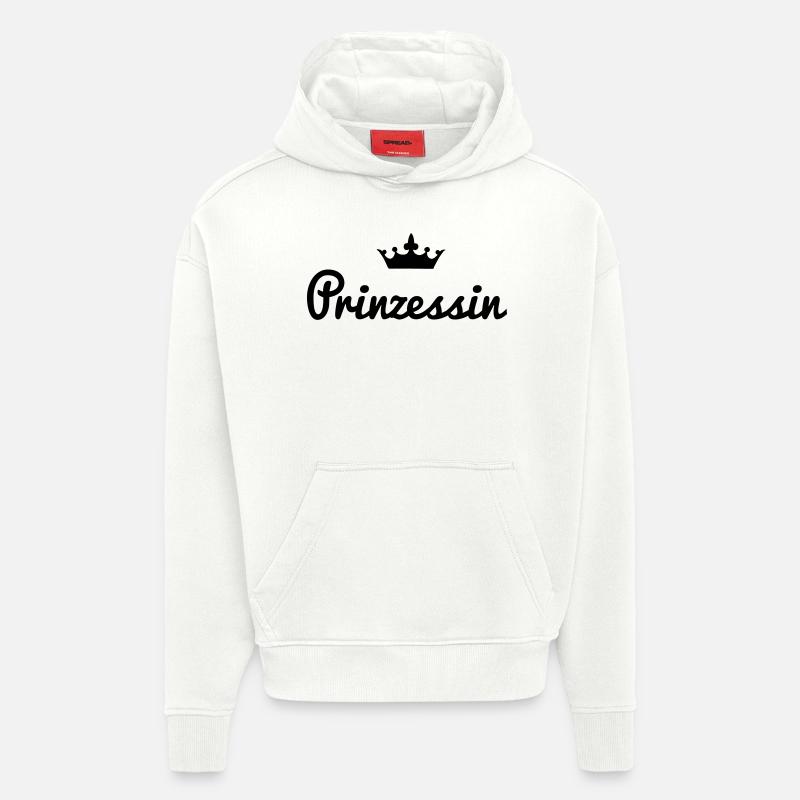 Prinzessin - Hoodie- made by SPREAD  - OFF WHITE