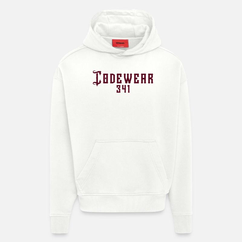 Codewear 341 Leipzig - Hoodie- made by SPREAD  - OFF WHITE