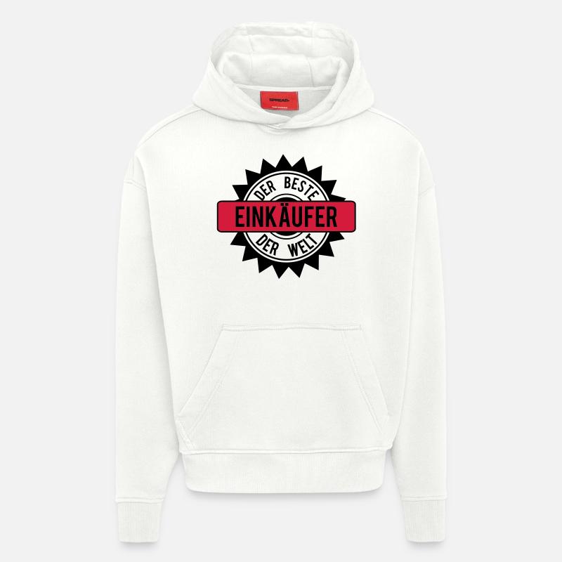 der beste einkaufer 2c - Hoodie- made by SPREAD  - OFF WHITE
