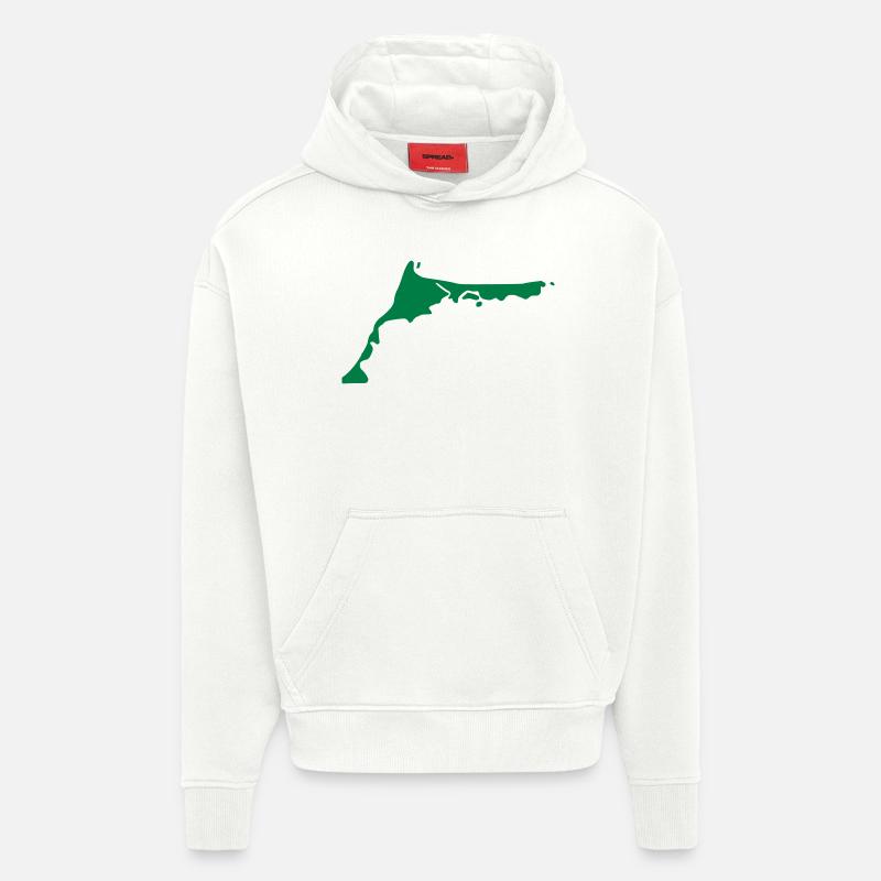 Darß - Baltic Sea - Hoodie- made by SPREAD  - OFF WHITE