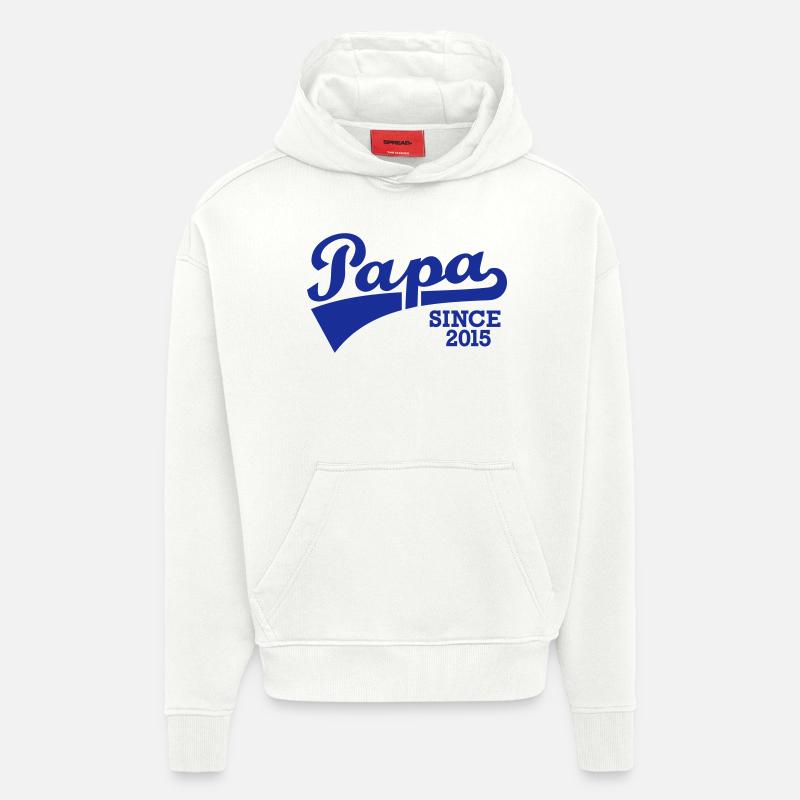Papa 2015 - Hoodie- made by SPREAD  - OFF WHITE