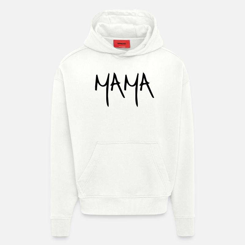 Maman - Sweat à capuche bio épais oversize fabriqué en UE - OFF WHITE