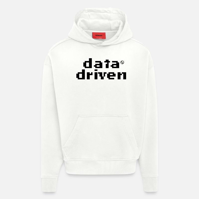 Data driven - Hoodie- made by SPREAD  - OFF WHITE