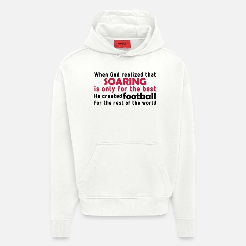 god soaring - Hoodie- made by SPREAD  - OFF WHITE