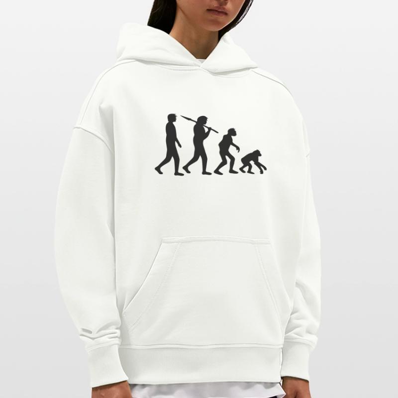 devolution Hoodie- made by SPREAD 