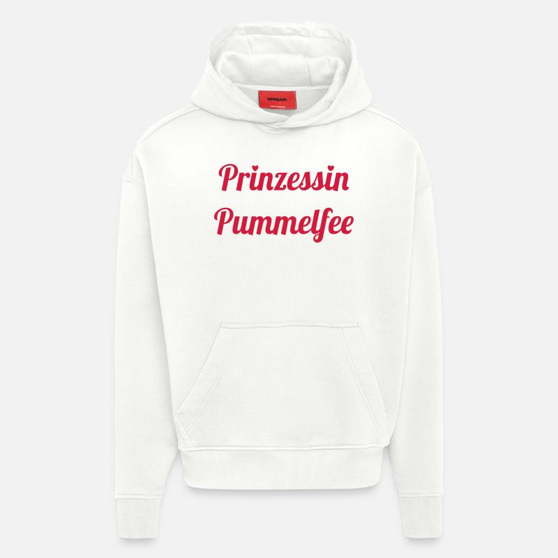 Prinzessin Pummelfee - Hoodie- made by SPREAD  - OFF WHITE