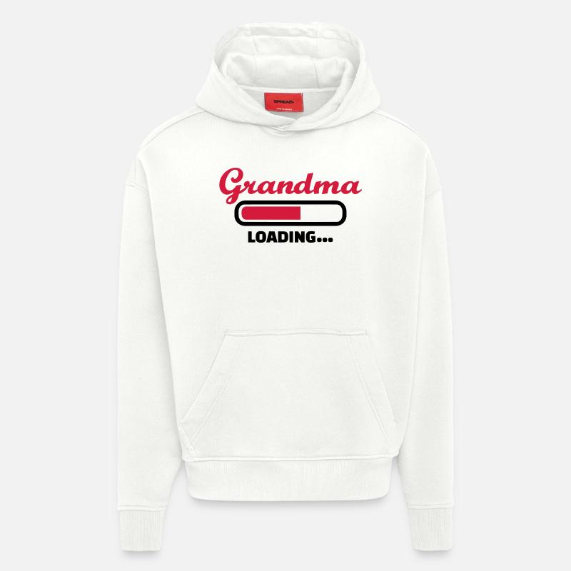 Oma - Hoodie- made by SPREAD  - OFF WHITE