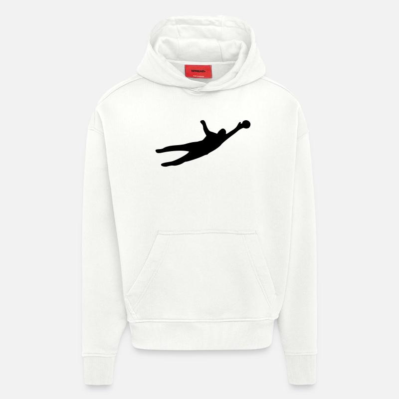 torwart - Hoodie- made by SPREAD  - OFF WHITE