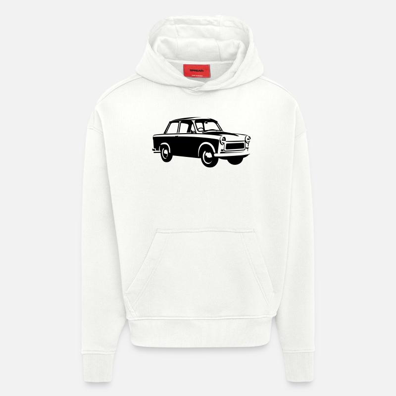 601 Coupé - Sweat à capuche bio épais oversize fabriqué en UE - OFF WHITE