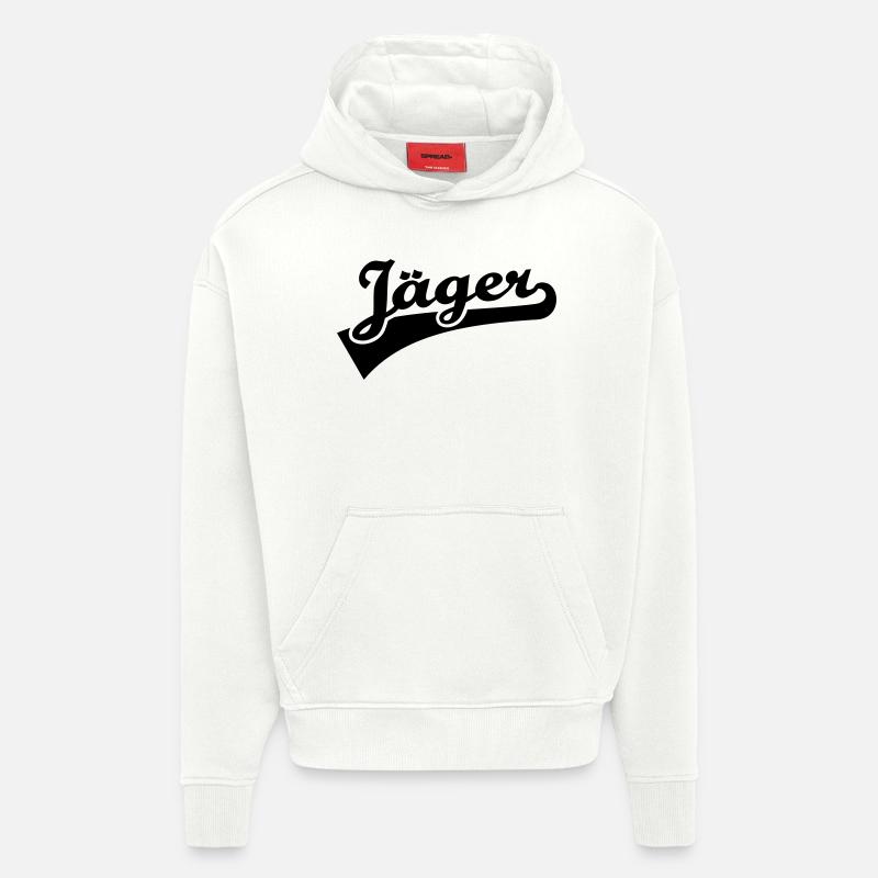 Jäger - Hoodie- made by SPREAD  - OFF WHITE