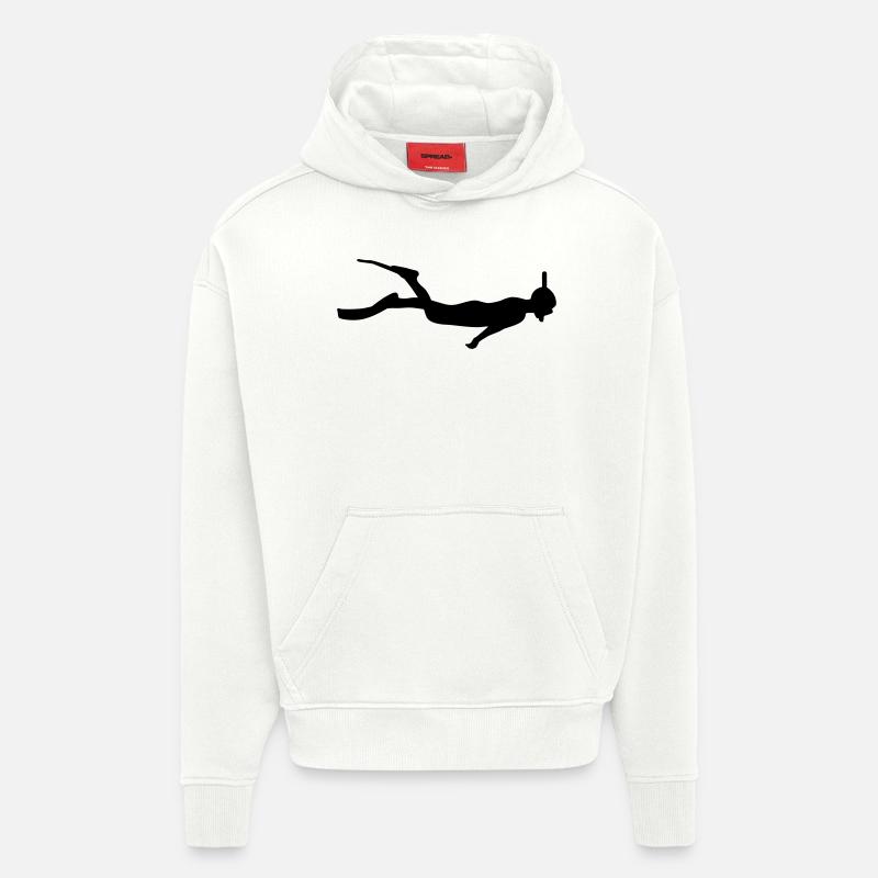 Schnorcheln - Hoodie- made by SPREAD - OFF WHITE