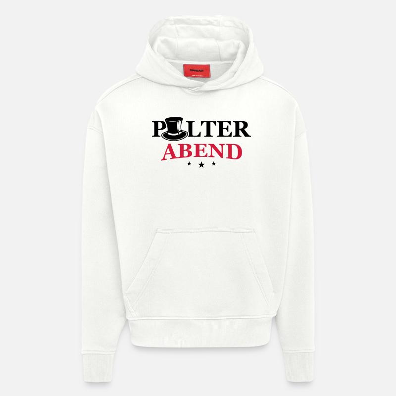 Polterabend Hochzeit Junggeselle - Hoodie- made by SPREAD  - OFF WHITE