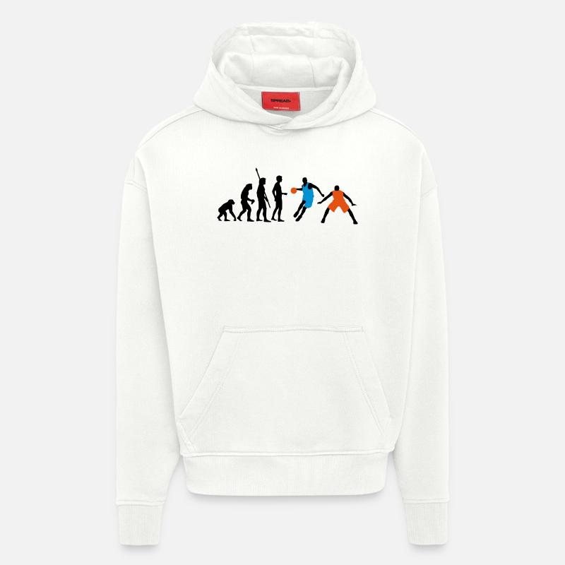 evolution_basketball_072011_h_3c - Sweat à capuche bio épais oversize fabriqué en UE - OFF WHITE