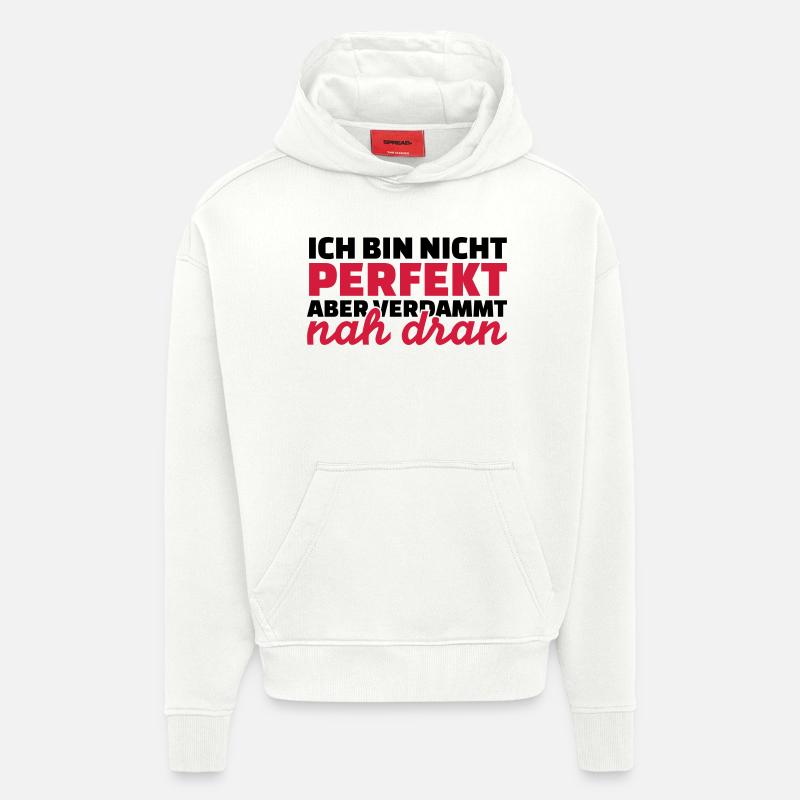 Perfekt - Hoodie- made by SPREAD  - OFF WHITE