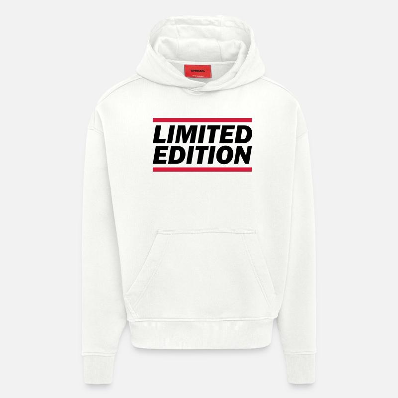 Edition Limitée 02 - Sweat à capuche bio épais oversize fabriqué en UE - OFF WHITE