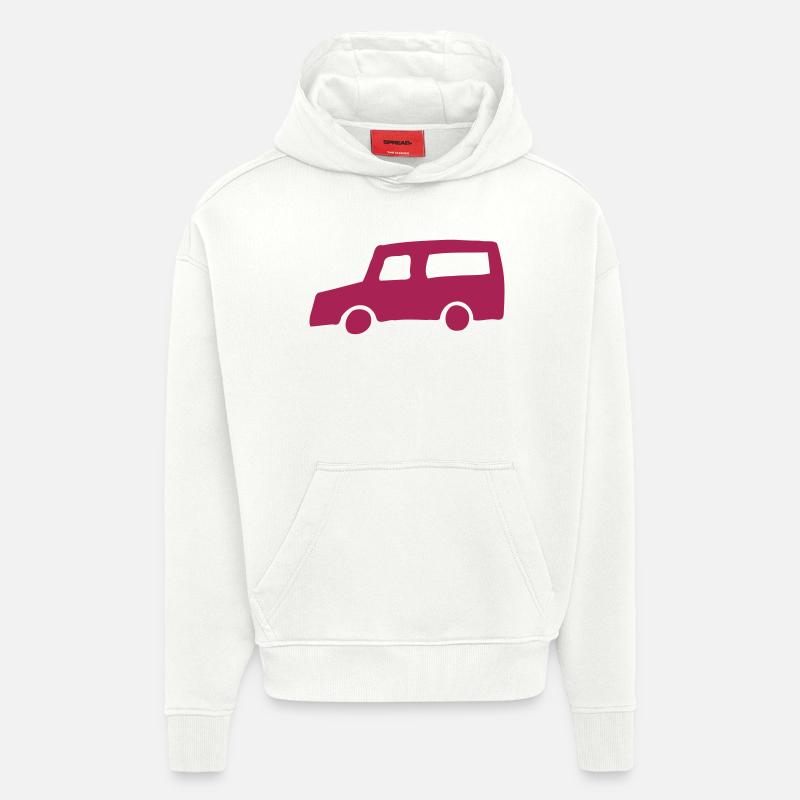 Auto - Hoodie- made by SPREAD  - OFF WHITE