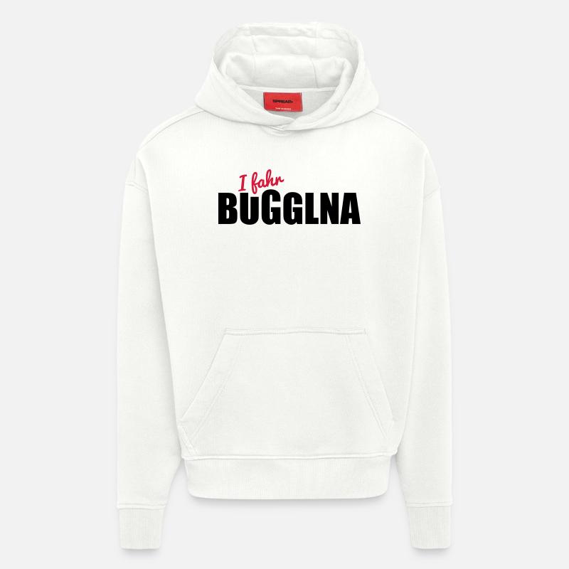 Buggl na - Hoodie- made by SPREAD  - OFF WHITE