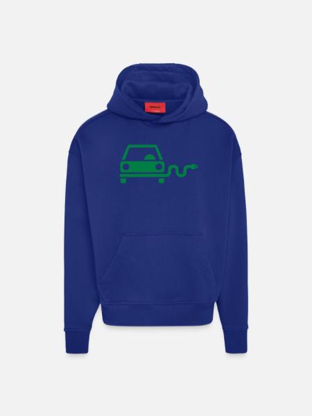 Elektroauto - Hoodie- made by SPREAD - OFF WHITE