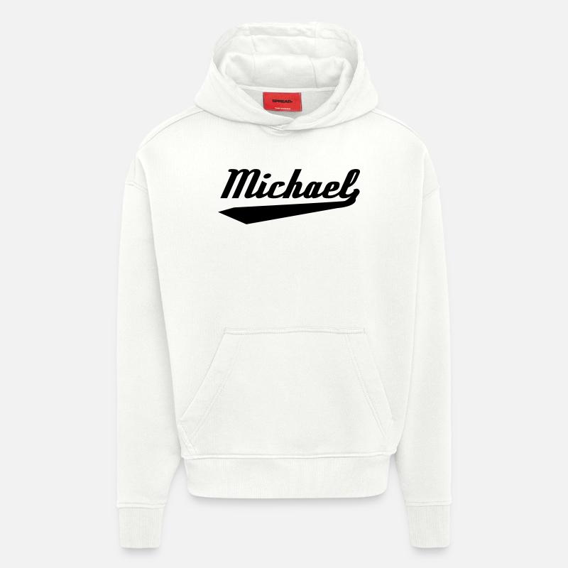 michael_unterstrichen - Hoodie- made by SPREAD  - OFF WHITE
