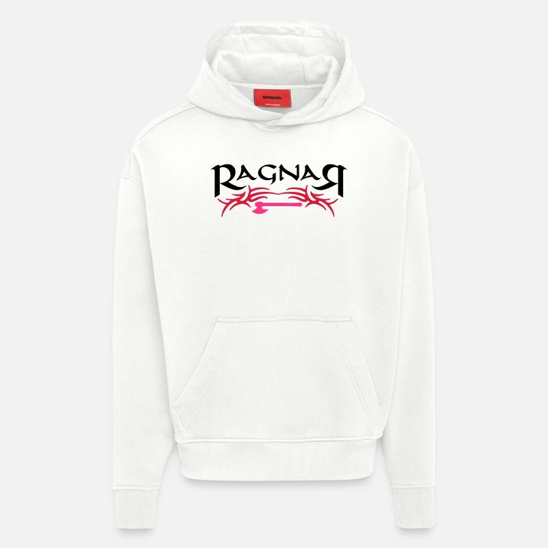 Ragnar_1 - Hoodie- made by SPREAD  - OFF WHITE