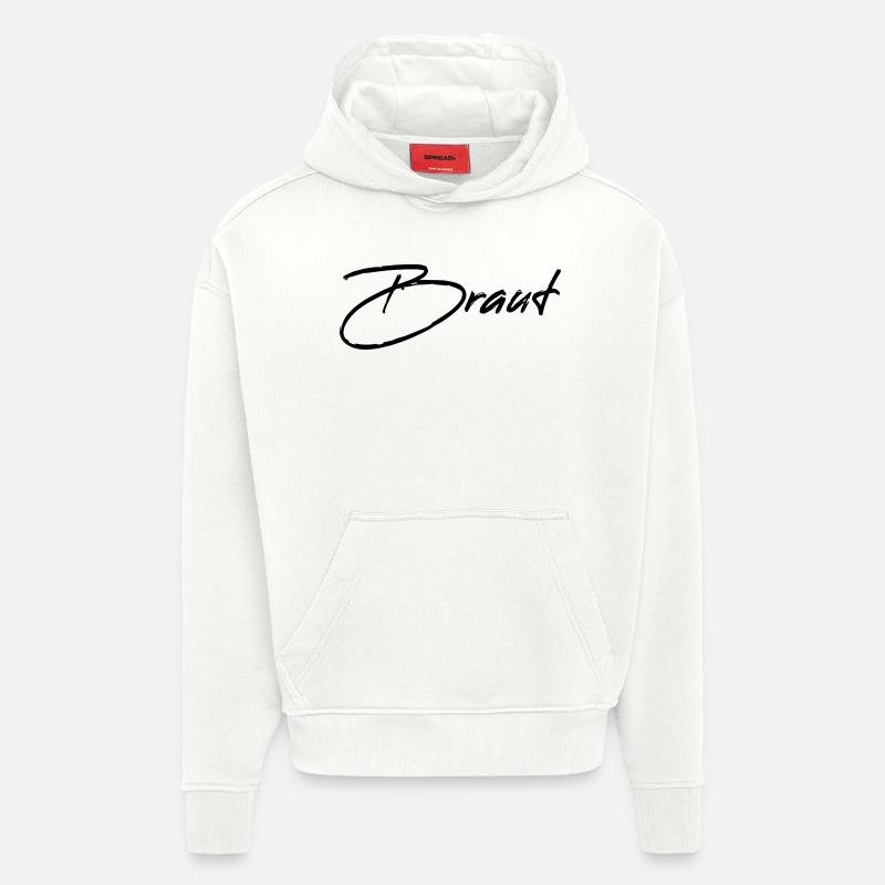 Bride - Bride wedding hen party - Hoodie- made by SPREAD  - OFF WHITE