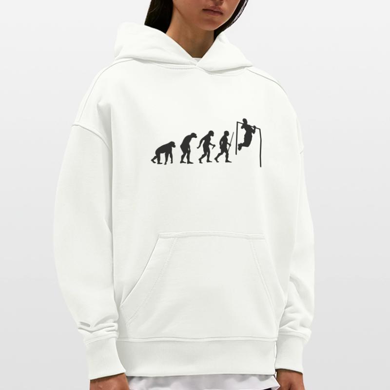 Evolution Pull Up Hoodie- made by SPREAD 