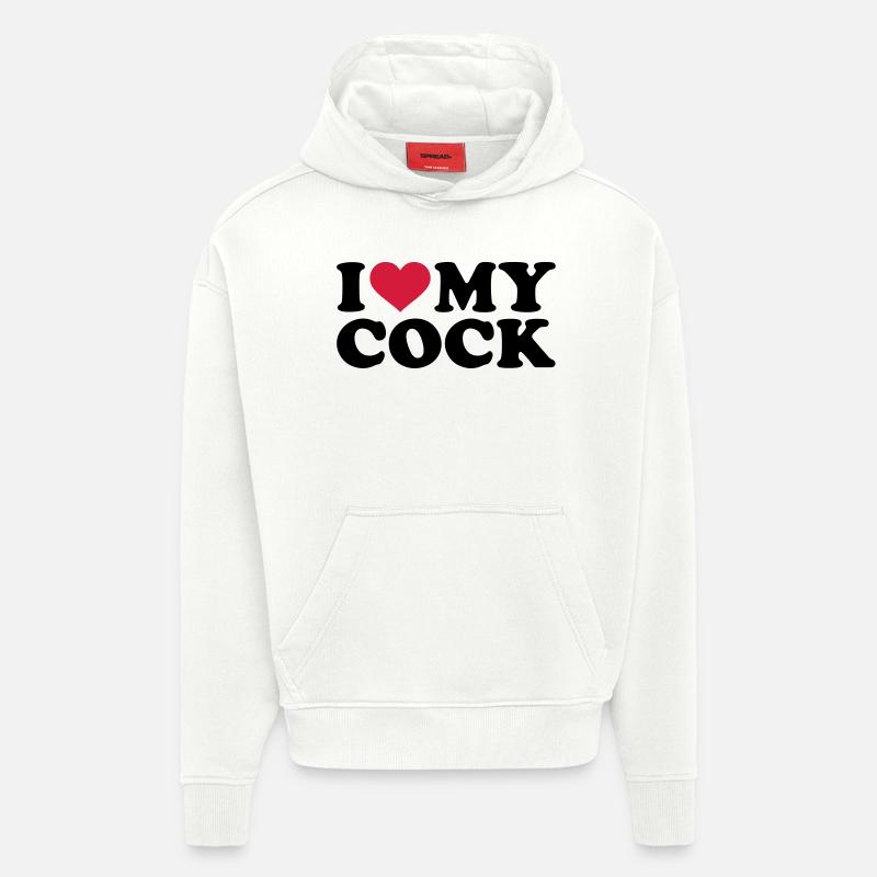 Penis - Hoodie- made by SPREAD  - OFF WHITE