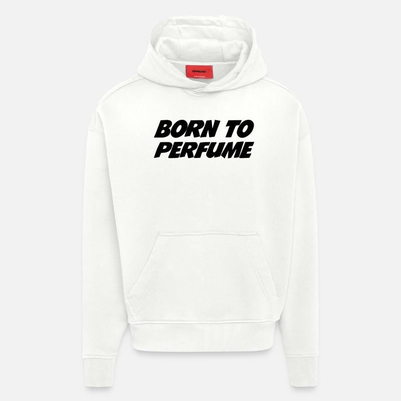 Parfum / Parfumeur / Parfumerie / Perfumer - Sweat à capuche bio épais oversize fabriqué en UE - OFF WHITE