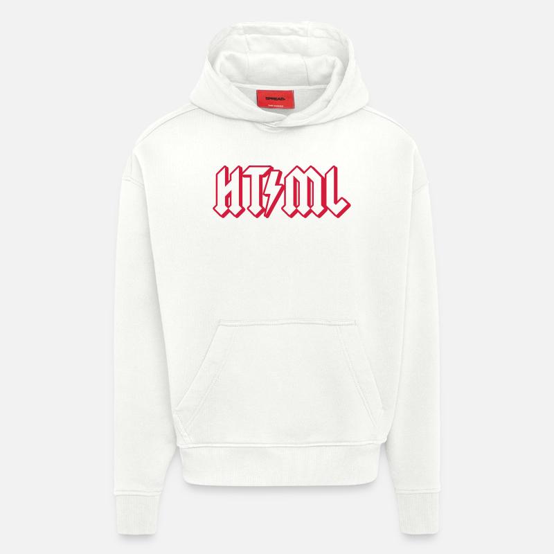HTML - Hoodie- made by SPREAD  - OFF WHITE